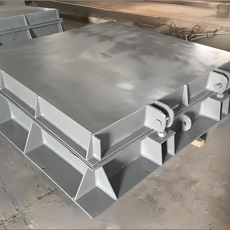 定制不锈钢方拍门 工业排水专用钢制方拍门细节特写 | 不锈钢核心部件 | 核心功能展示