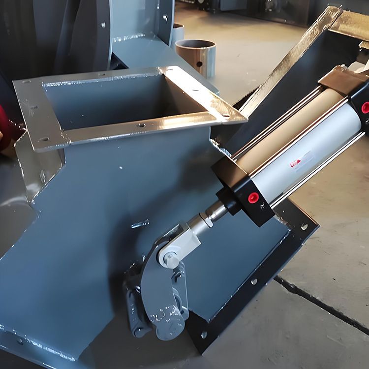 工业排污不锈钢气动翻板阀 液动限流闸门厂家应用实拍 | 适配通用场景 | 安装使用场景展示