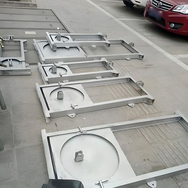 太阳能液压限流不锈钢闸门 泵站污水调流专用闸门细节特写 | 不锈钢核心部件 | 核心功能展示