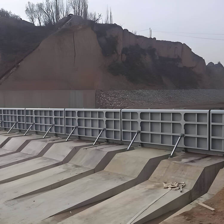 不锈钢液压钢坝厂家直供整体外观 | 不锈钢 | 钢坝整体结构展示