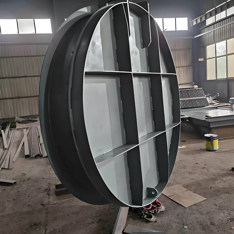 厂家直供不锈钢拍门 市政排水防倒灌专用设备 价格可议整体外观 | 不锈钢 | 水利设备整体结构展示