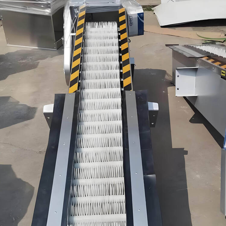 304 不锈钢反捞式格栅清污机 雨水泵站防堵清污设备 源头厂家批发价整体外观 | 不锈钢 | 水利设备整体结构展示