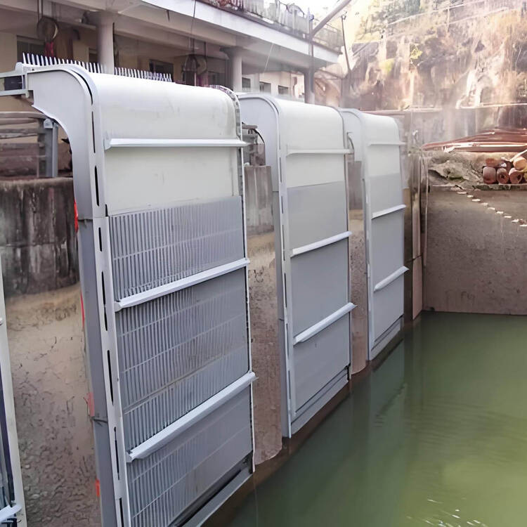 不锈钢全自动抓斗式清污机 污水处理厂无人值守设备 厂家直供整体外观 | 不锈钢 | 水利设备整体结构展示