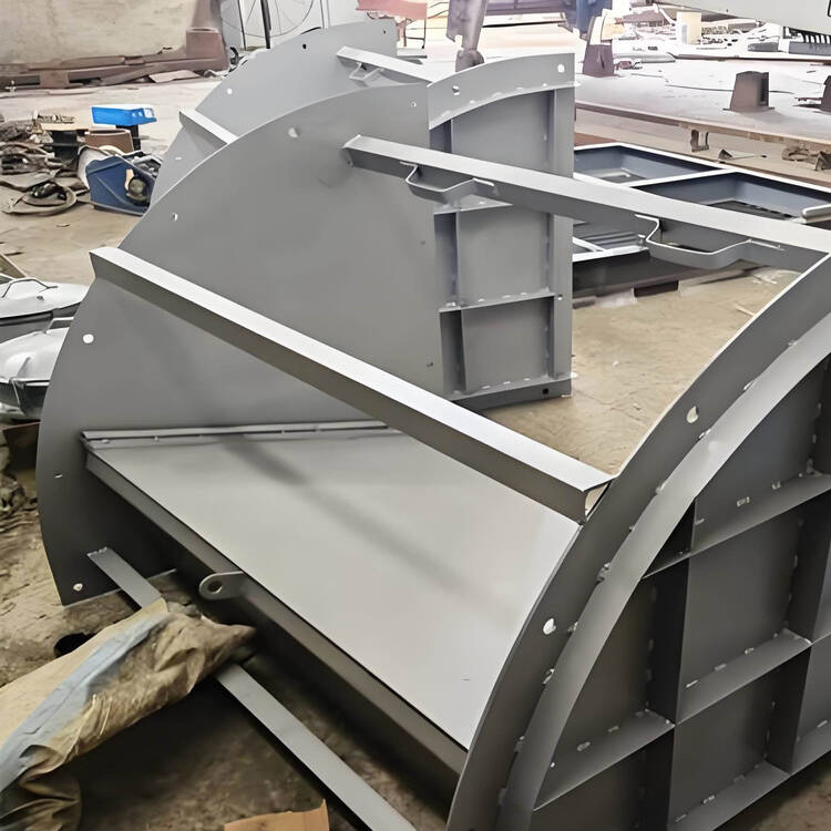 河道治理不锈钢旋转式液压限流闸门 智能调控水位闸门应用实拍 | 适配通用场景 | 安装使用场景展示