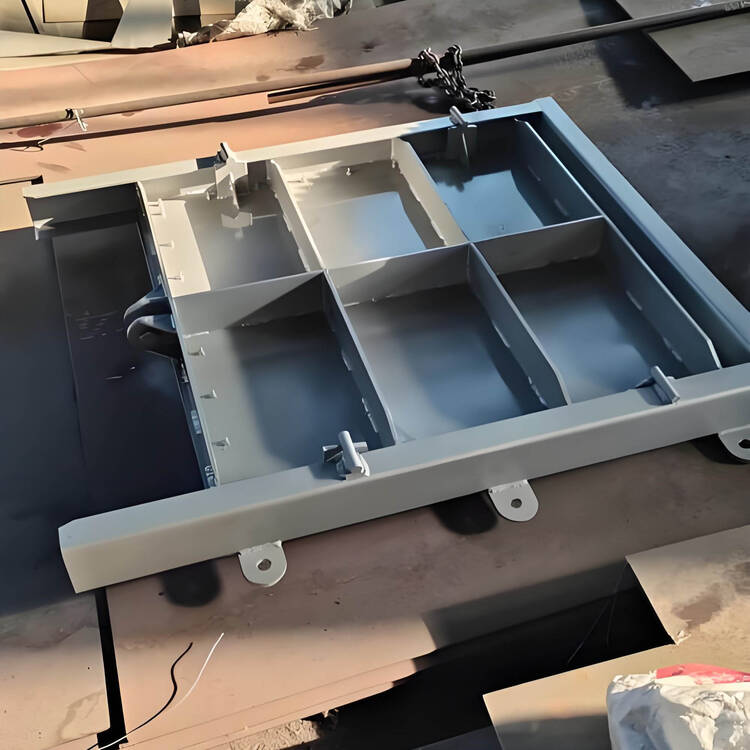 机闸一体不锈钢智能闸门 流量监测自动启闭闸门整体外观 | 不锈钢 | 闸门整体结构展示