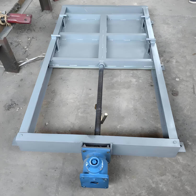 农田灌溉不锈钢渠道一体闸门 手动 / 电动两用闸门厂家细节特写 | 不锈钢核心部件 | 核心功能展示