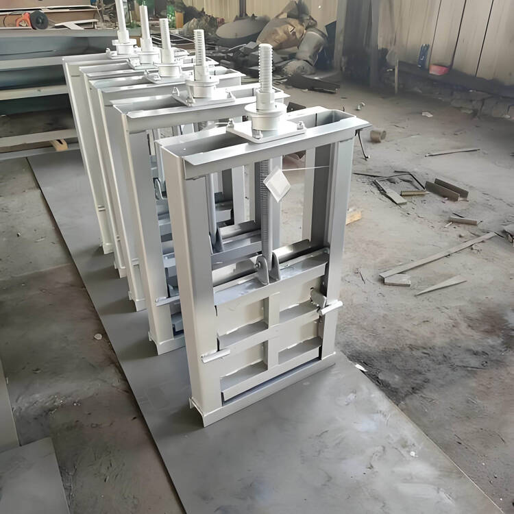 不锈钢液压自动挡水板 河道防洪防汛挡水闸门定制整体外观 | 不锈钢 | 闸门整体结构展示