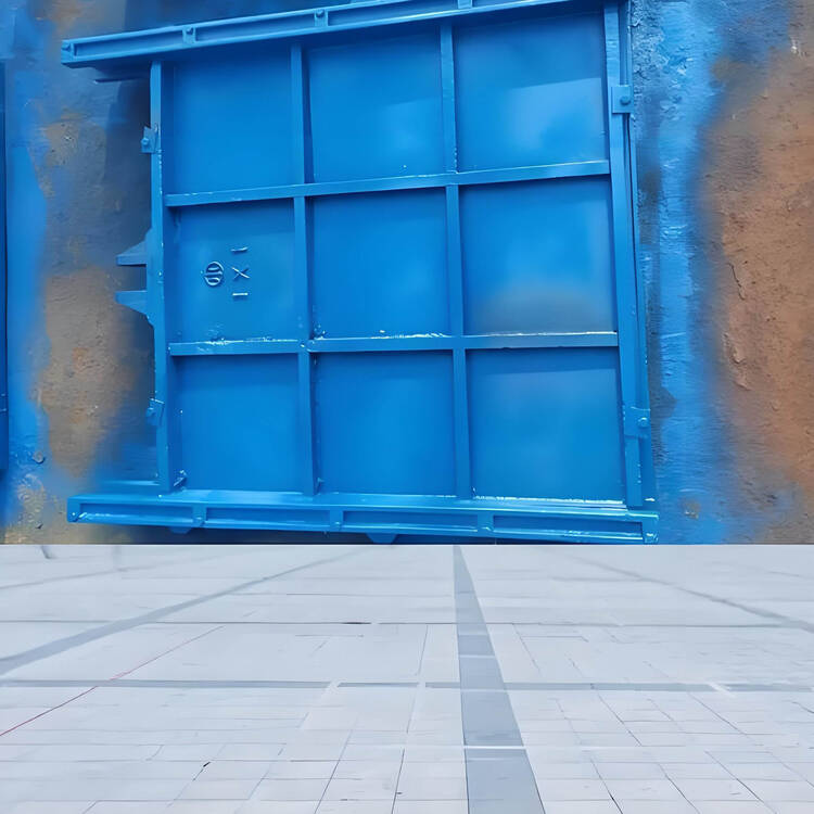 河道防汛不锈钢液压自动挡水板 智能挡水闸门厂家整体外观 | 不锈钢 | 闸门整体结构展示