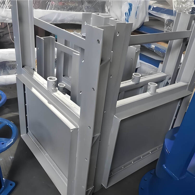 泵站不锈钢污水闸门 304 不锈钢调流闸门定制细节特写 | 不锈钢核心部件 | 核心功能展示