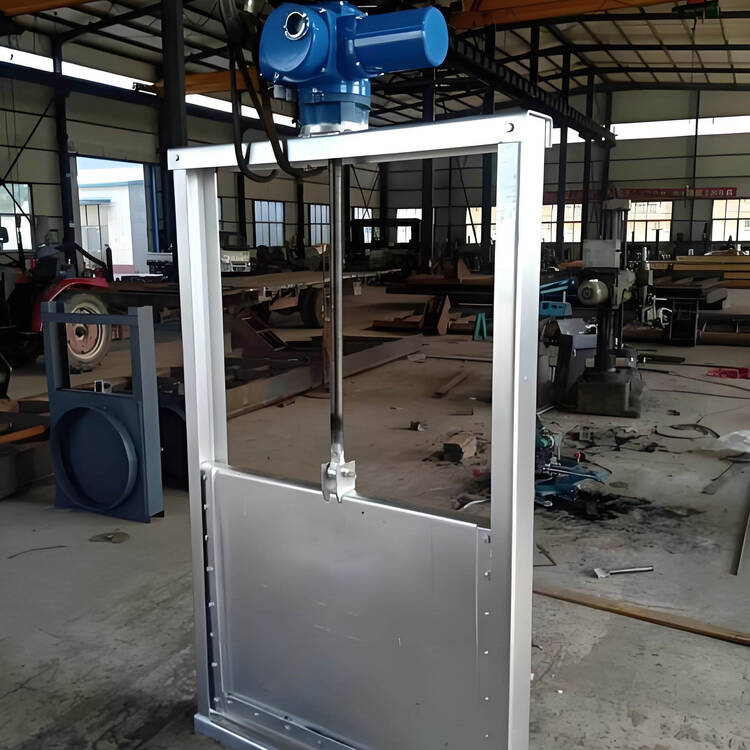 一体成型不锈钢方闸门 市政工程 304 不锈钢渠道闸门报价整体外观 | 不锈钢 | 闸门整体结构展示