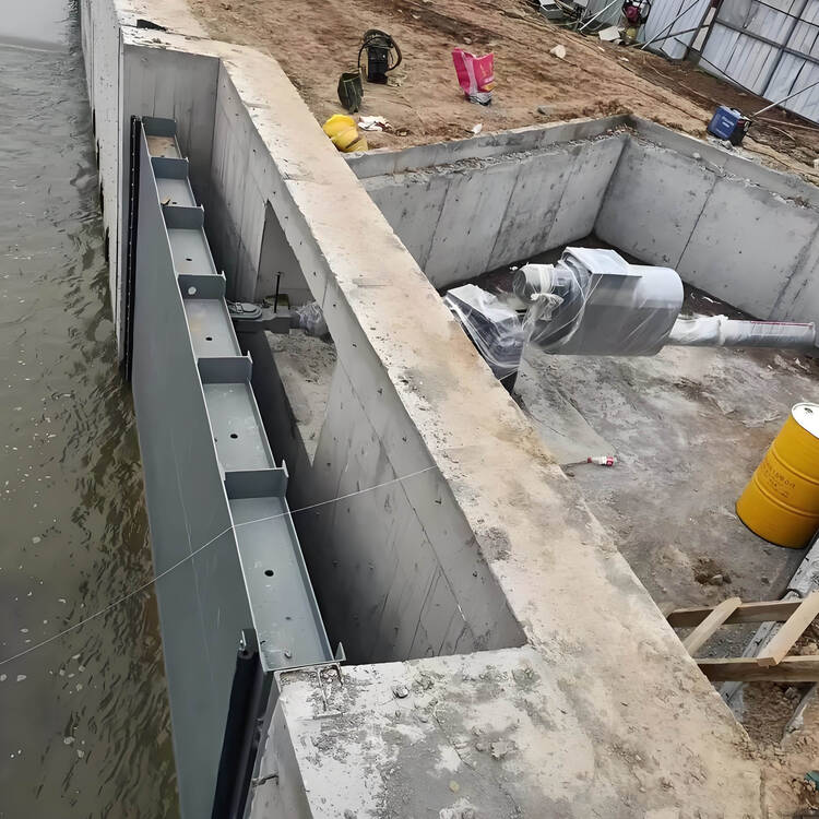 304 不锈钢反捞式格栅清污机技术参数整体外观 | 不锈钢 | 水利设备整体结构展示