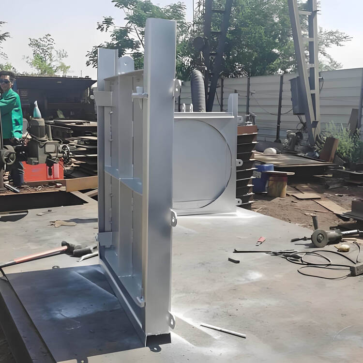 不锈钢截流井堰门厂家定制流程整体外观 | 不锈钢 | 堰门整体结构展示